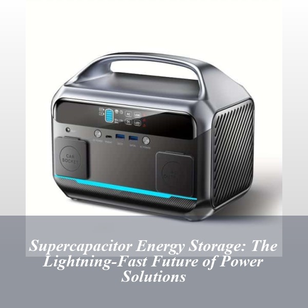 Supercapacitor Energy Storage: The Lightning-Fast Future of Power Solutions